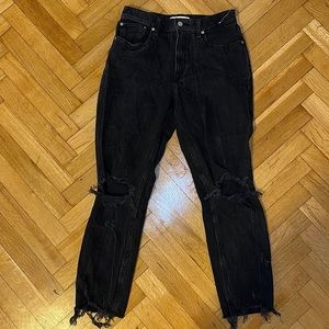 Abercrombie High Rise Mom Jeans